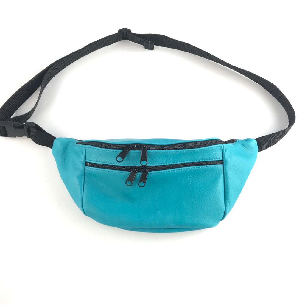 New - Our Large Fanny pack in Fabric with Tapestry Accent Pocket- TLFP –  GreatBags & Maple Leather