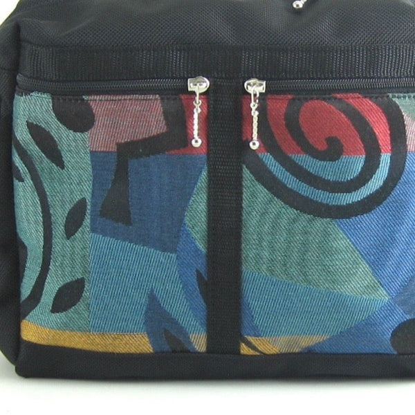 107  Large Messenger Bag, Cross-Body fabric and nylon