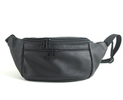 Large Leather Fanny pack LFP - solid colors